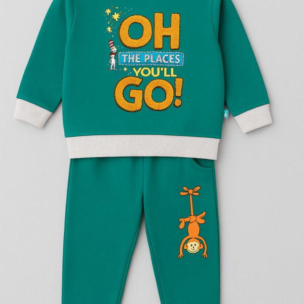 2PC Sweatshirt and Pants Set - Comfortable & Stylish Matching Outfit | FN-03530