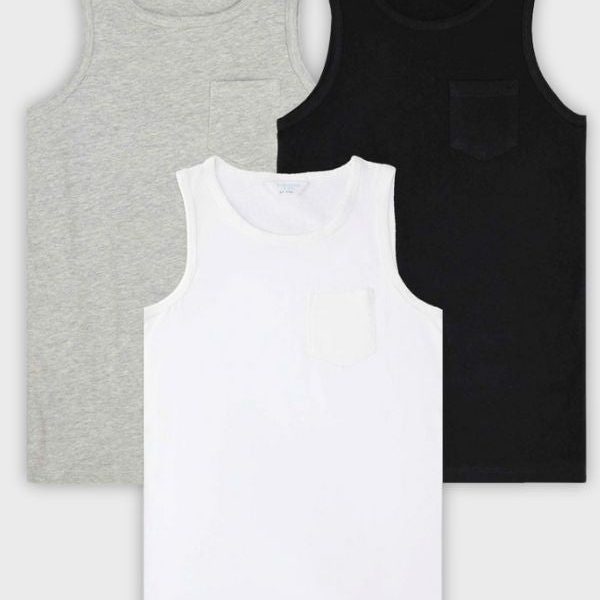 3-Pack Tanktops for Men | Comfortable & Breathable Undershirts (FB-3767)